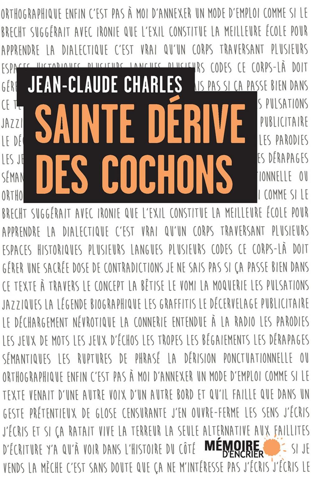 Big bigCover of Sainte dérive des cochons