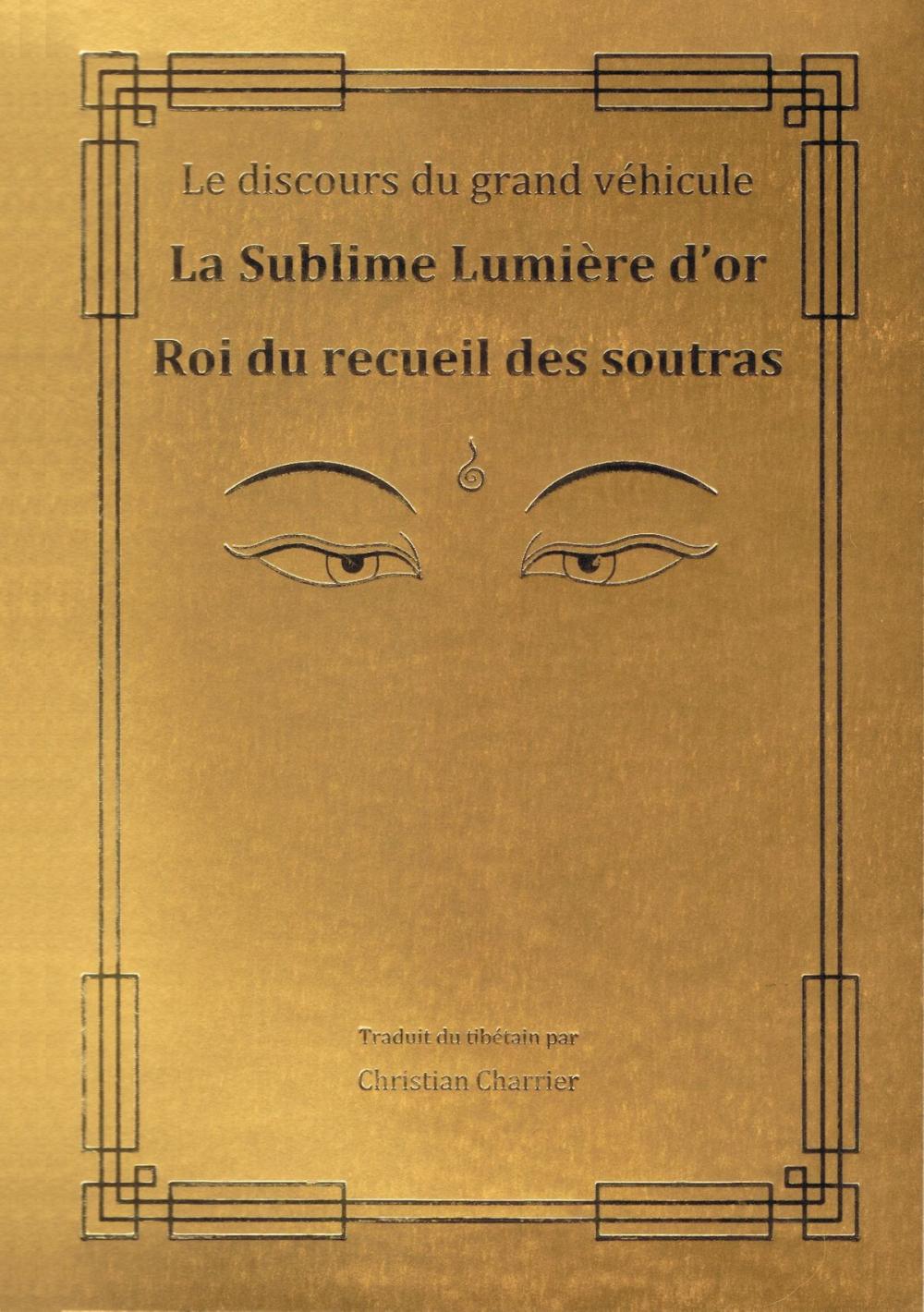 Big bigCover of Soutra de la Sublime Lumière d'or