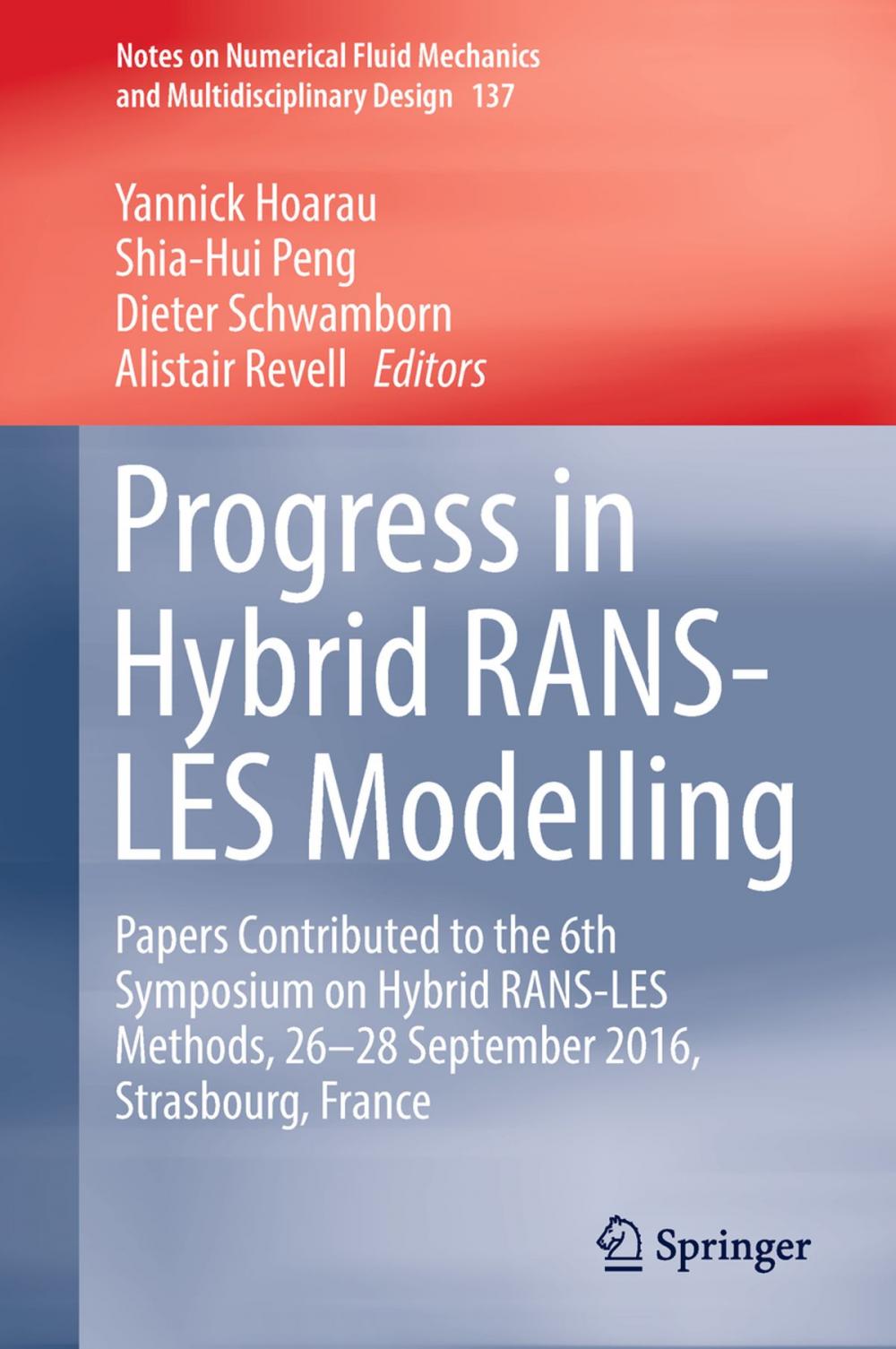 Big bigCover of Progress in Hybrid RANS-LES Modelling