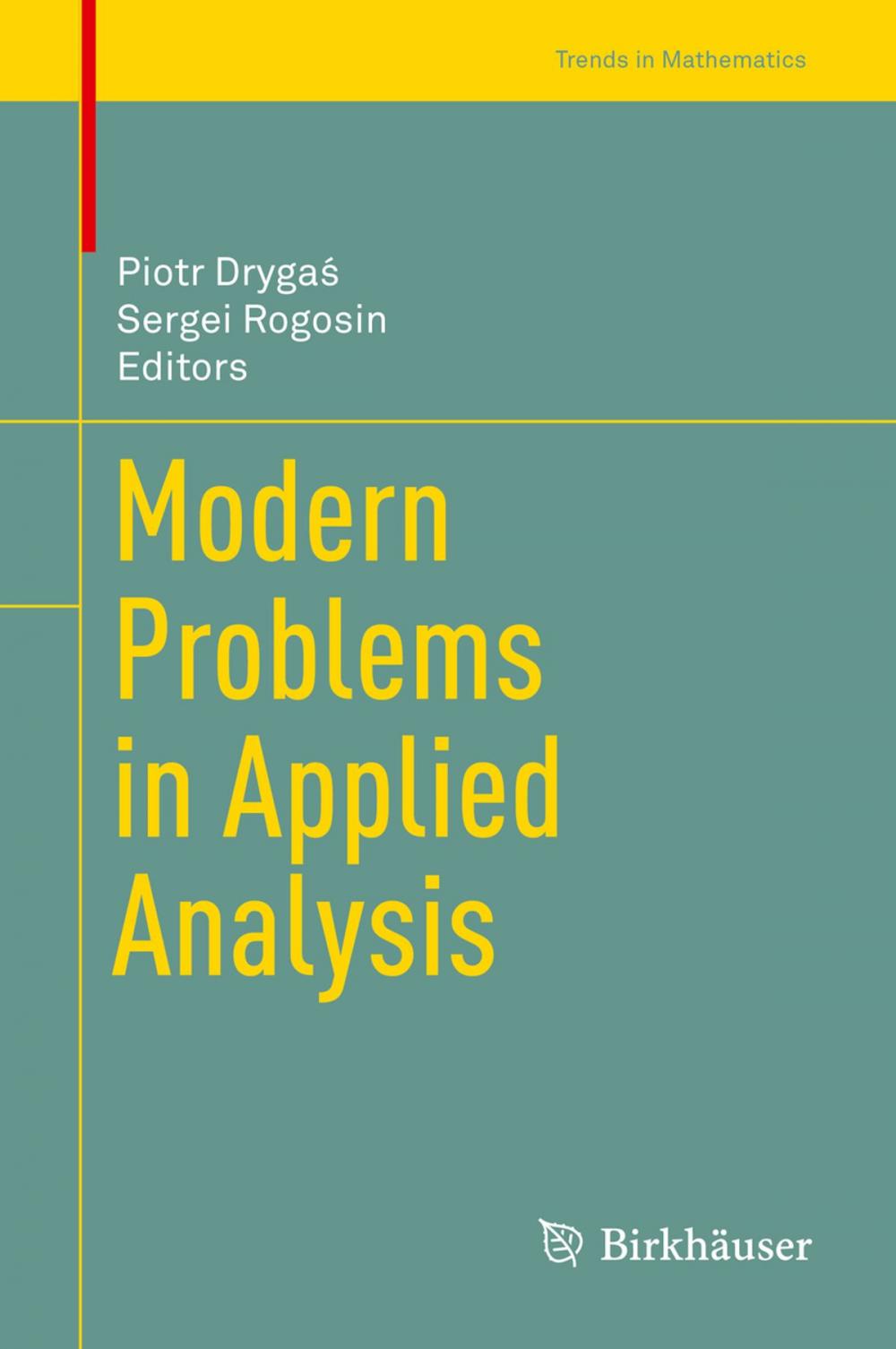 Big bigCover of Modern Problems in Applied Analysis