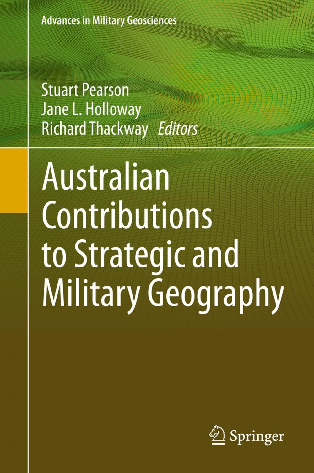 Big bigCover of Australian Contributions to Strategic and Military Geography