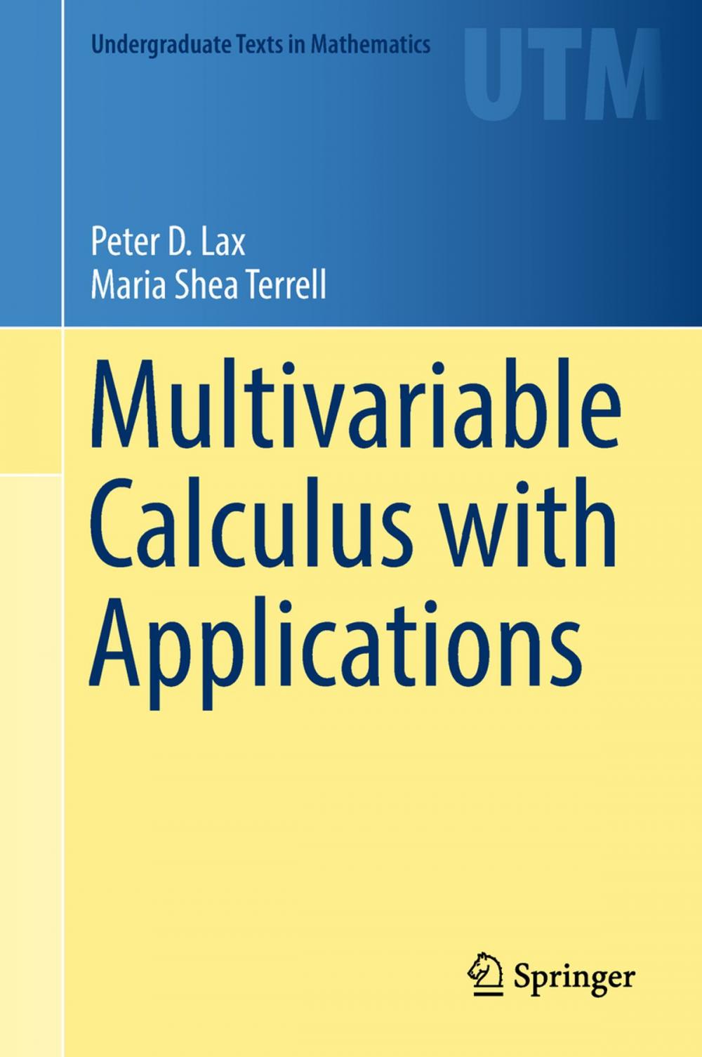 Big bigCover of Multivariable Calculus with Applications