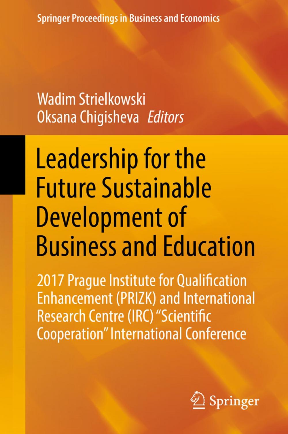 Big bigCover of Leadership for the Future Sustainable Development of Business and Education