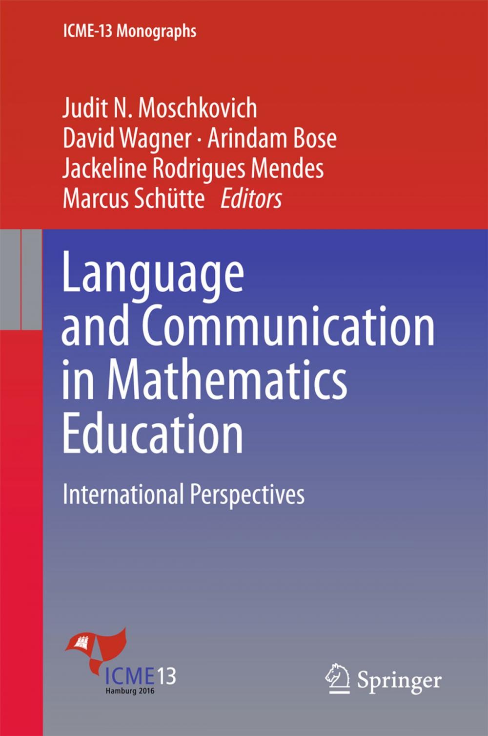 Big bigCover of Language and Communication in Mathematics Education