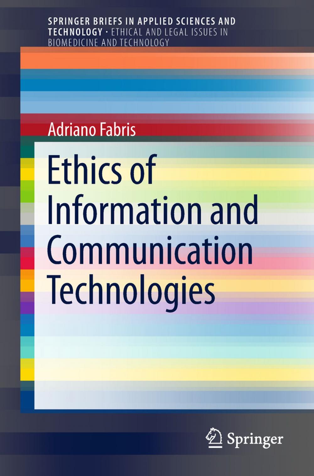 Big bigCover of Ethics of Information and Communication Technologies