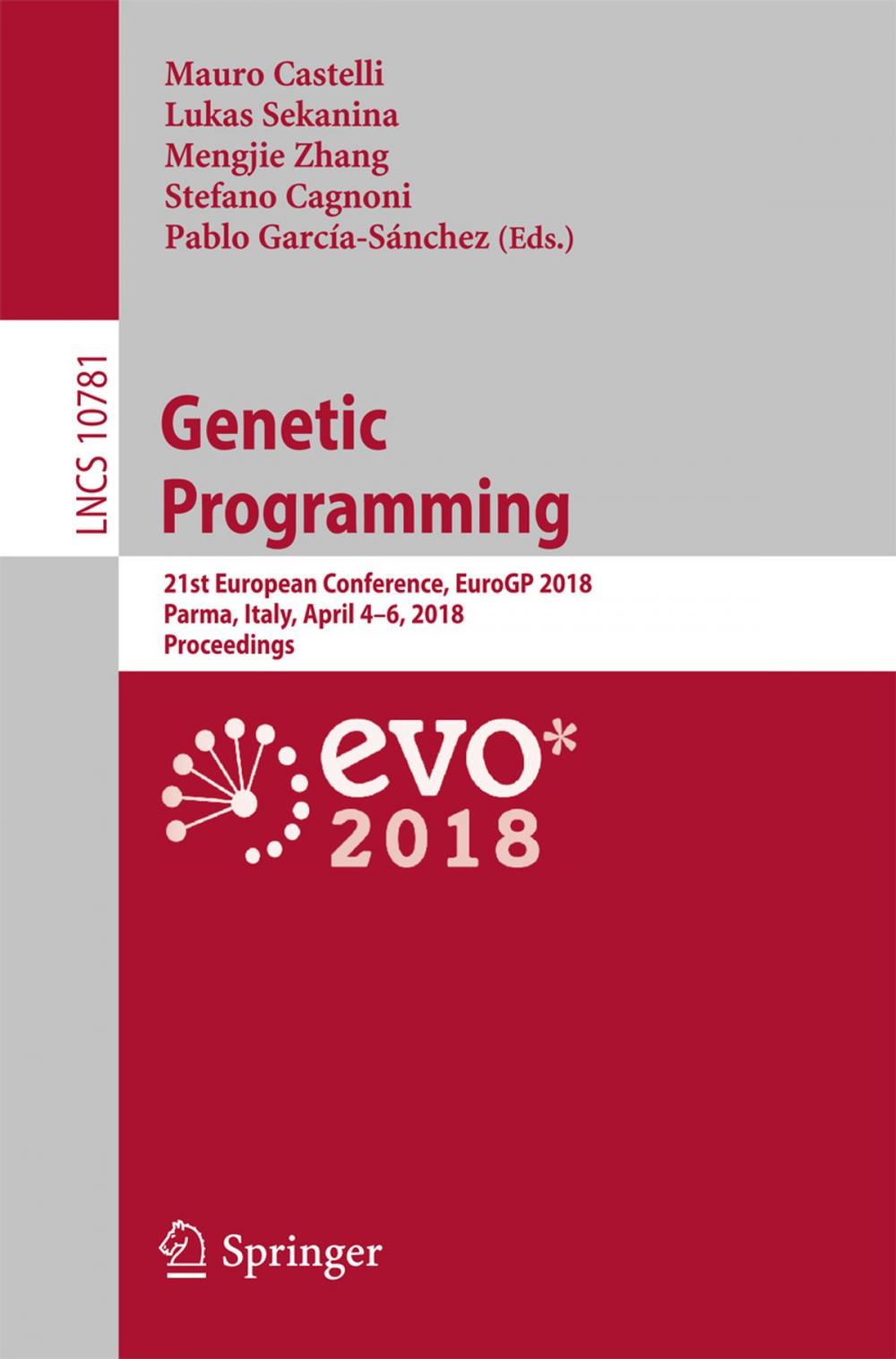 Big bigCover of Genetic Programming