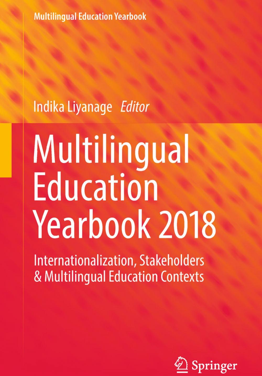 Big bigCover of Multilingual Education Yearbook 2018