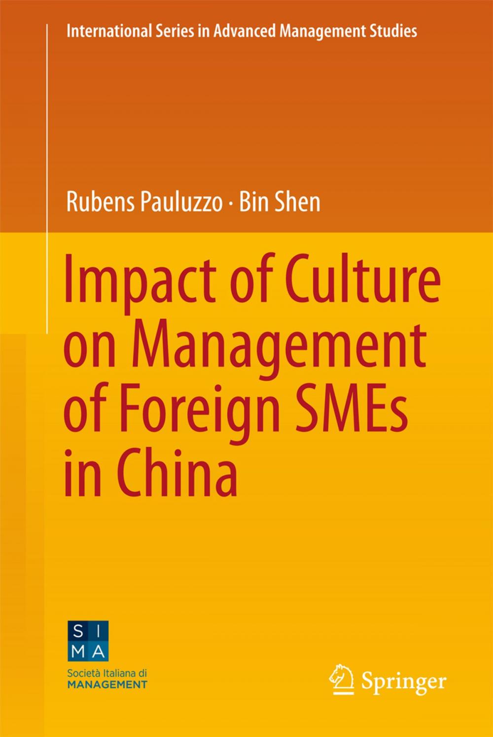 Big bigCover of Impact of Culture on Management of Foreign SMEs in China