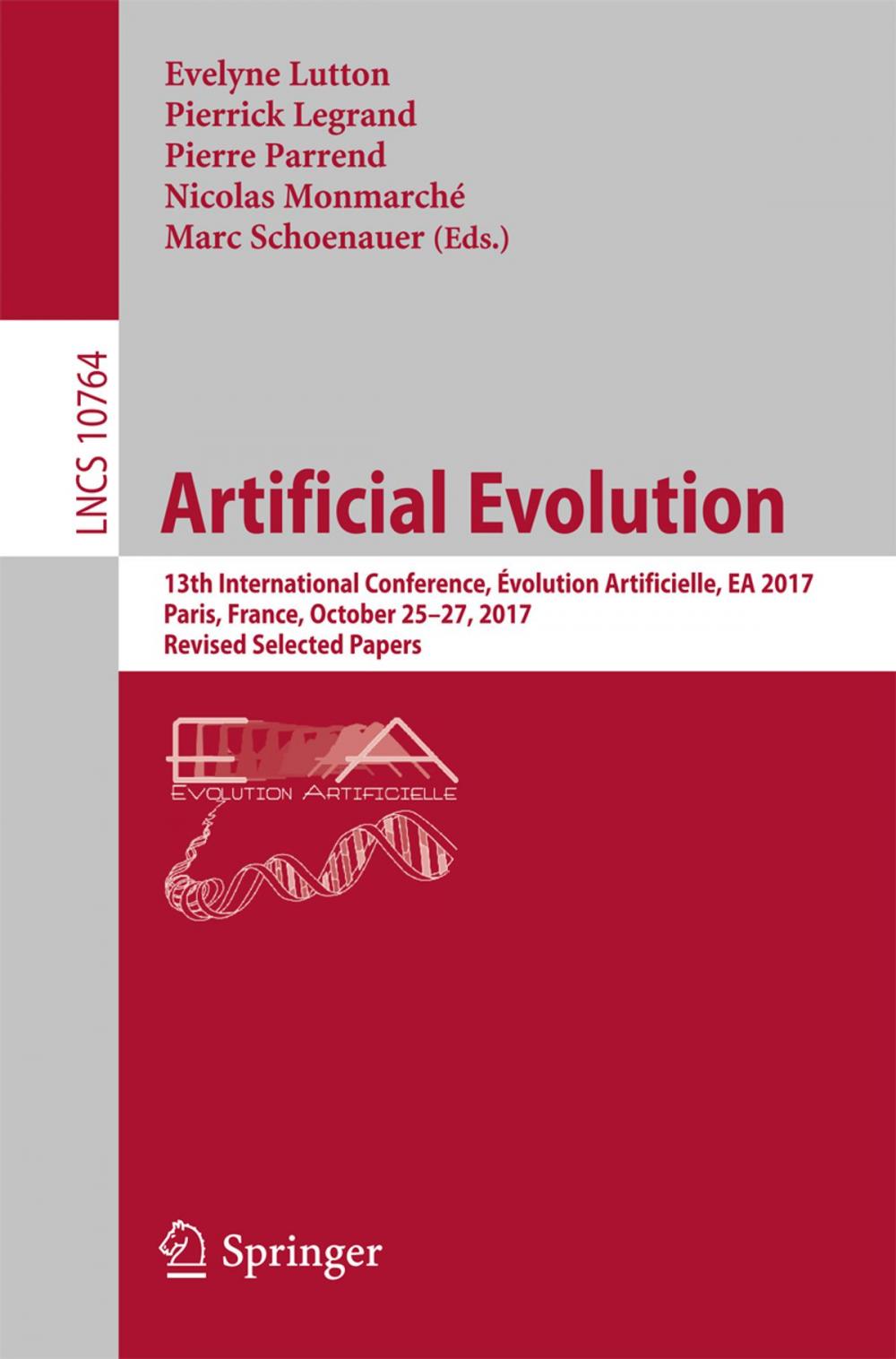 Big bigCover of Artificial Evolution