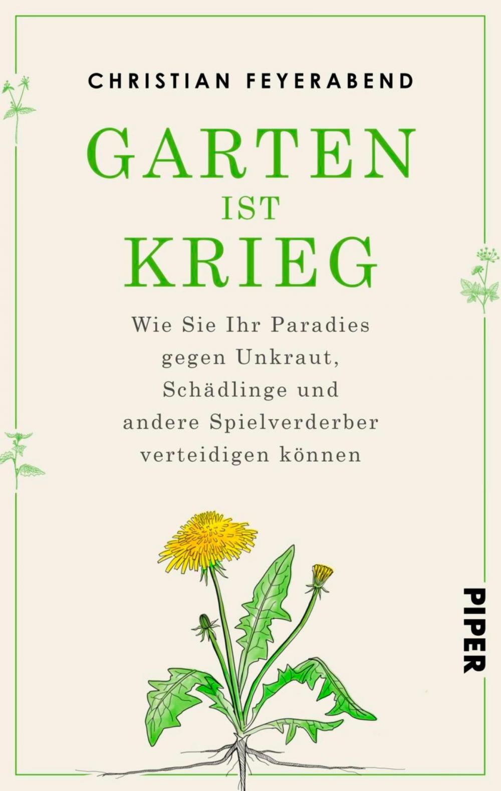 Big bigCover of Garten ist Krieg