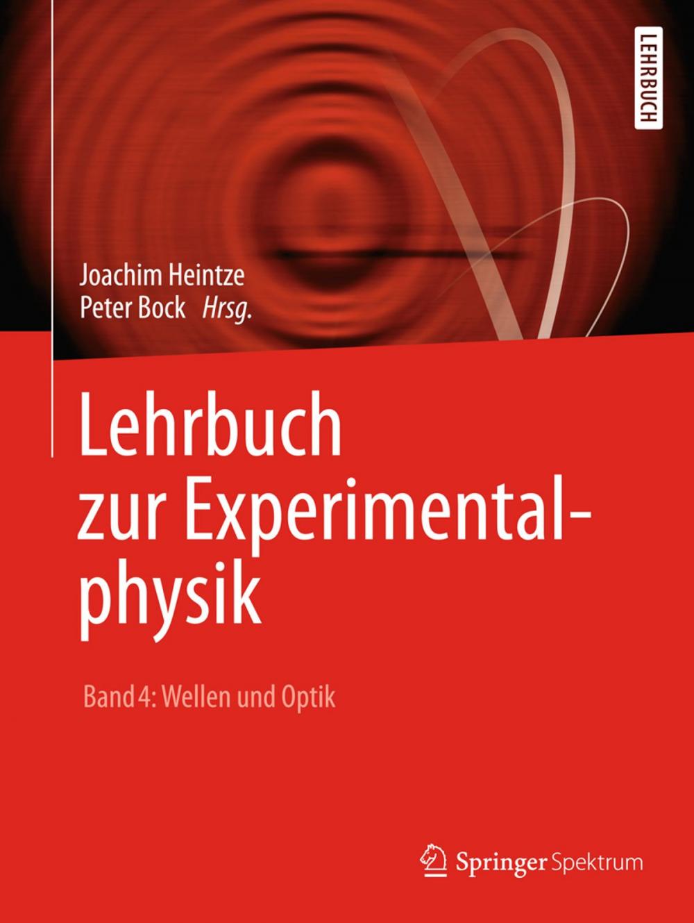 Big bigCover of Lehrbuch zur Experimentalphysik Band 4: Wellen und Optik