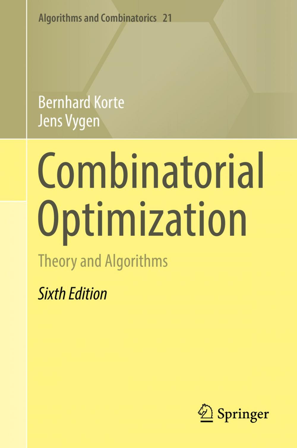 Big bigCover of Combinatorial Optimization