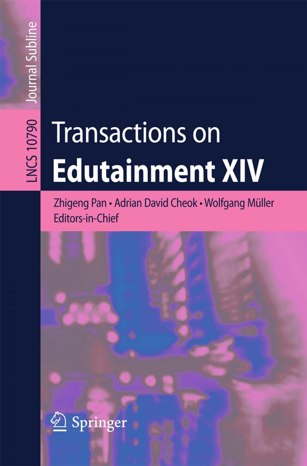 Big bigCover of Transactions on Edutainment XIV