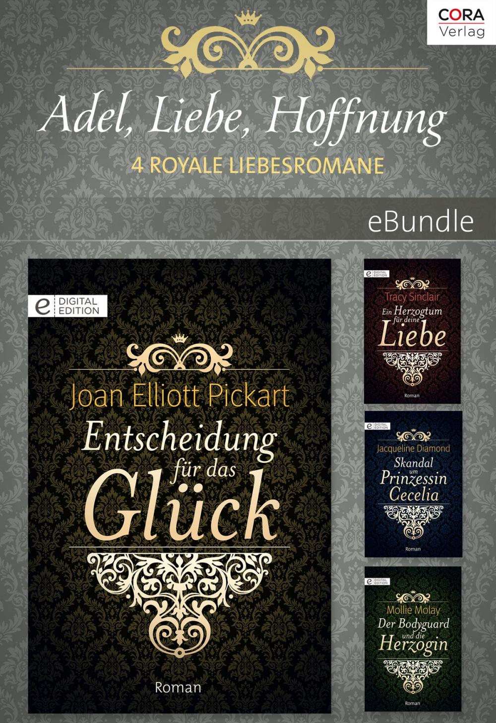 Big bigCover of Adel, Liebe, Hoffnung - 4 royale Liebesromane