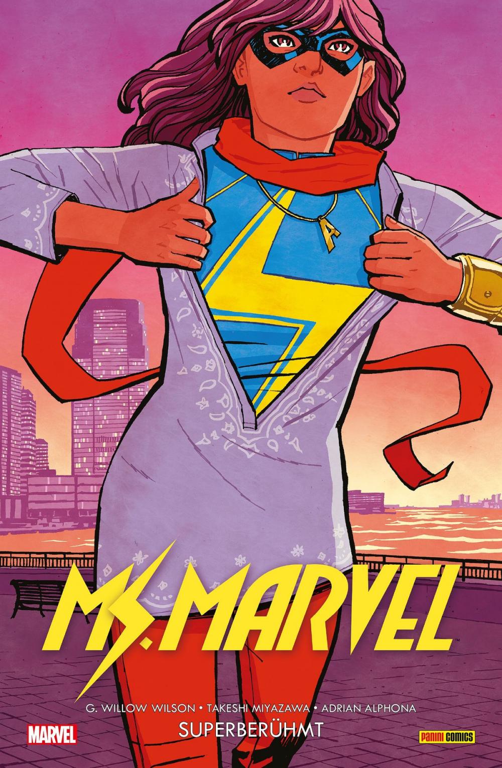 Big bigCover of Ms. Marvel (2016) 1 - Superberühmt