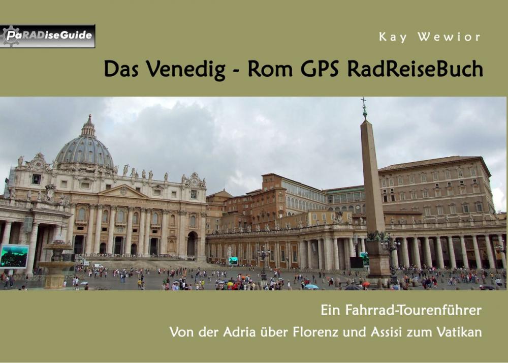 Big bigCover of Das Venedig - Rom GPS RadReiseBuch