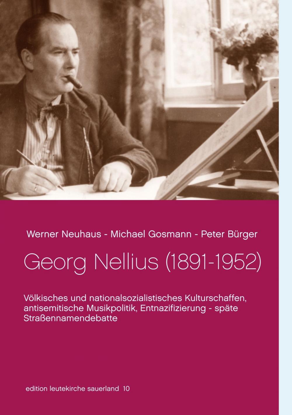 Big bigCover of Georg Nellius (1891-1952)