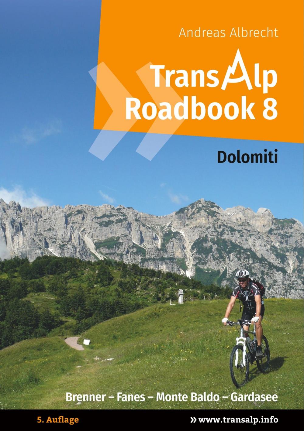 Big bigCover of Transalp Roadbook 8: Transalp Dolomiti