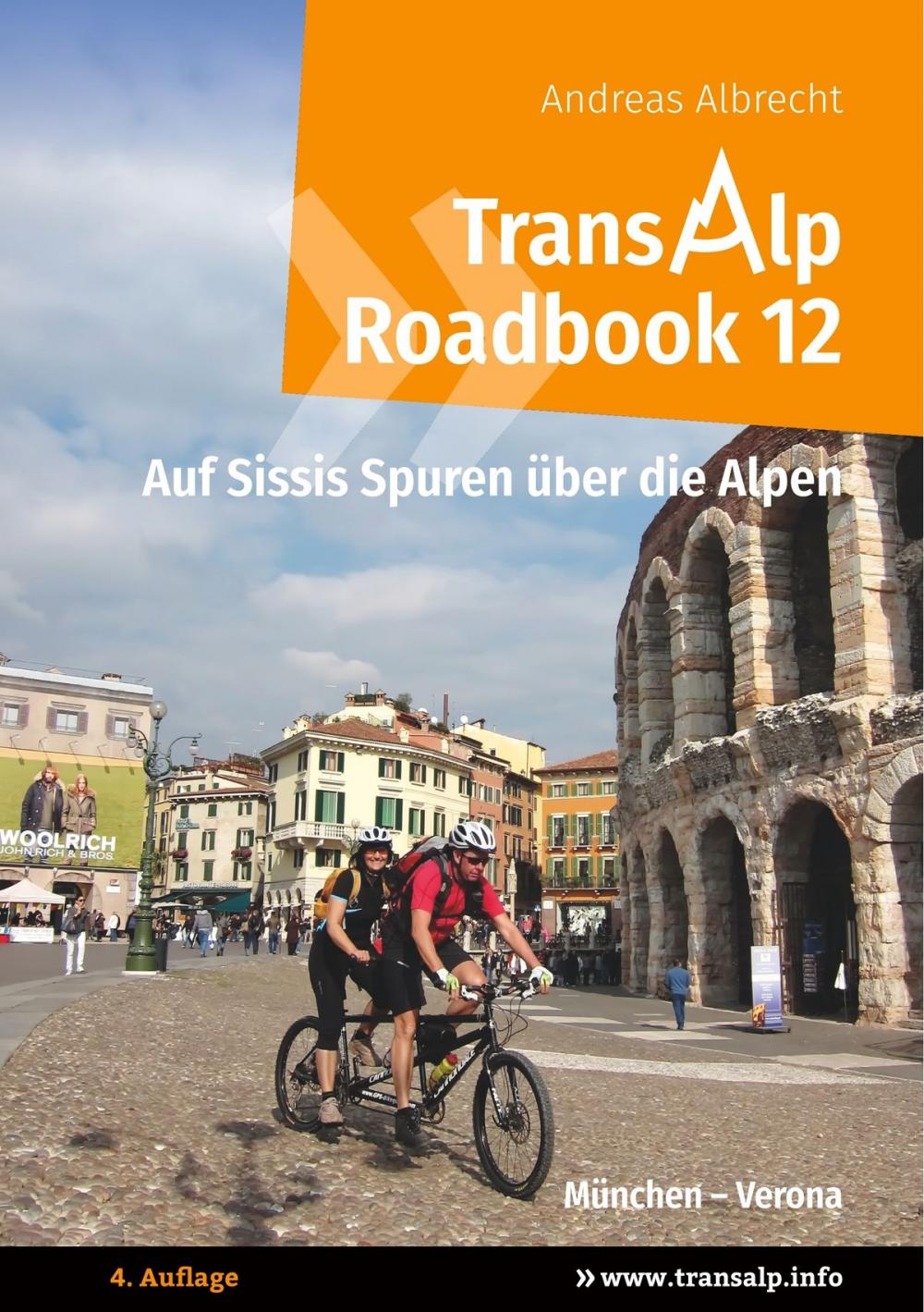 Big bigCover of Transalp Roadbook 12: Transalp München - Verona