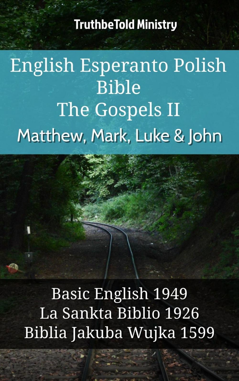 Big bigCover of English Esperanto Polish Bible - The Gospels II - Matthew, Mark, Luke & John