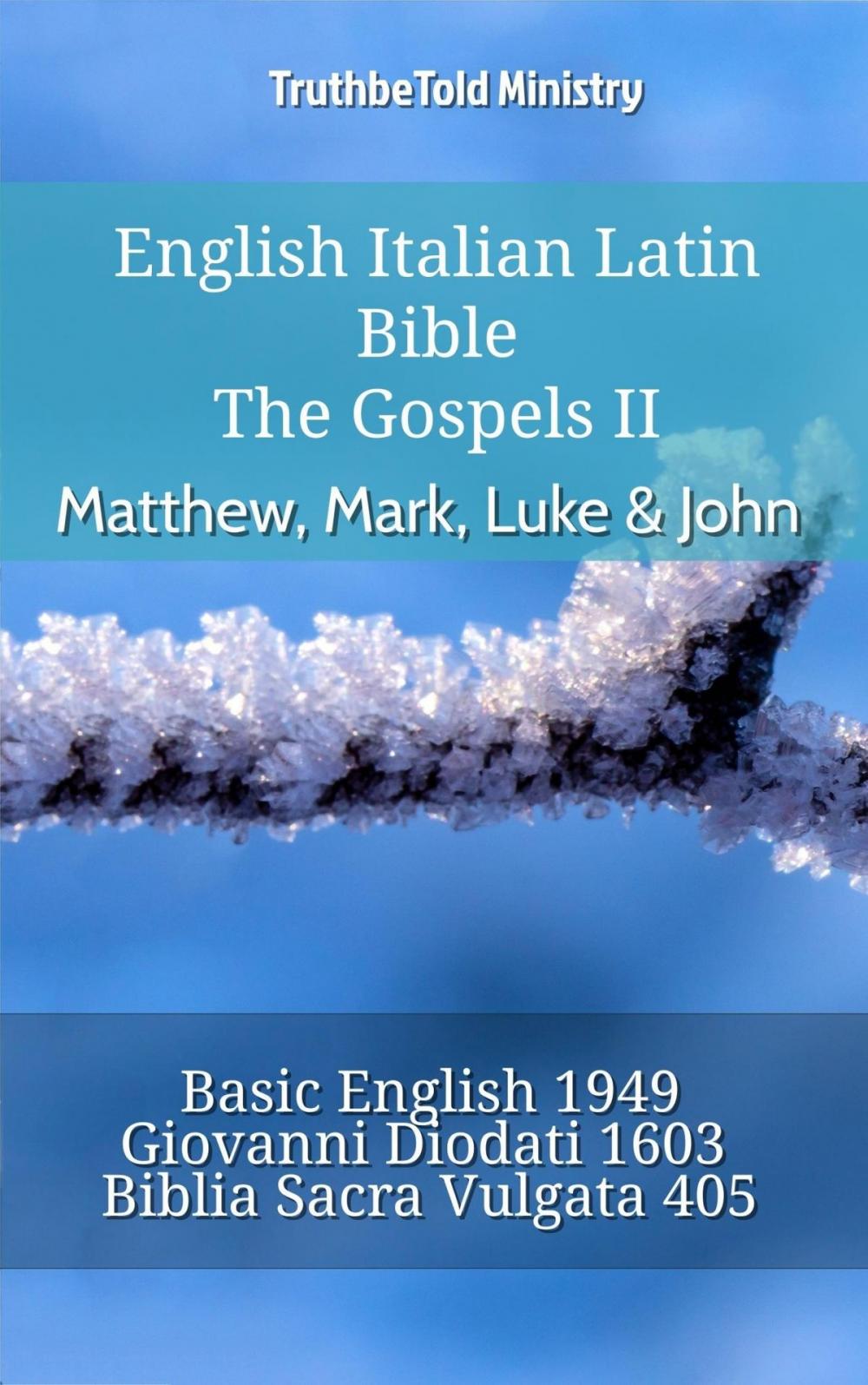 Big bigCover of English Italian Latin Bible - The Gospels II - Matthew, Mark, Luke & John