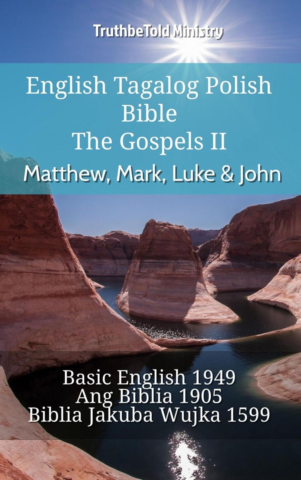 Big bigCover of English Tagalog Polish Bible - The Gospels II - Matthew, Mark, Luke & John