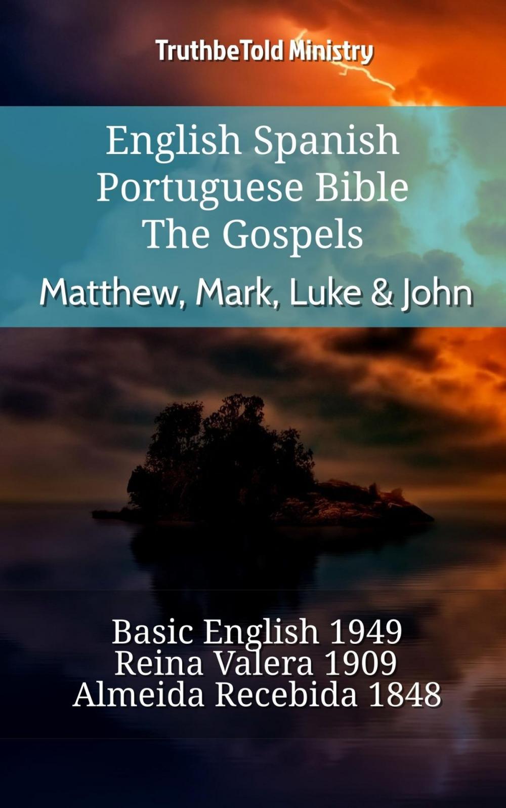 Big bigCover of English Spanish Portuguese Bible - The Gospels - Matthew, Mark, Luke & John
