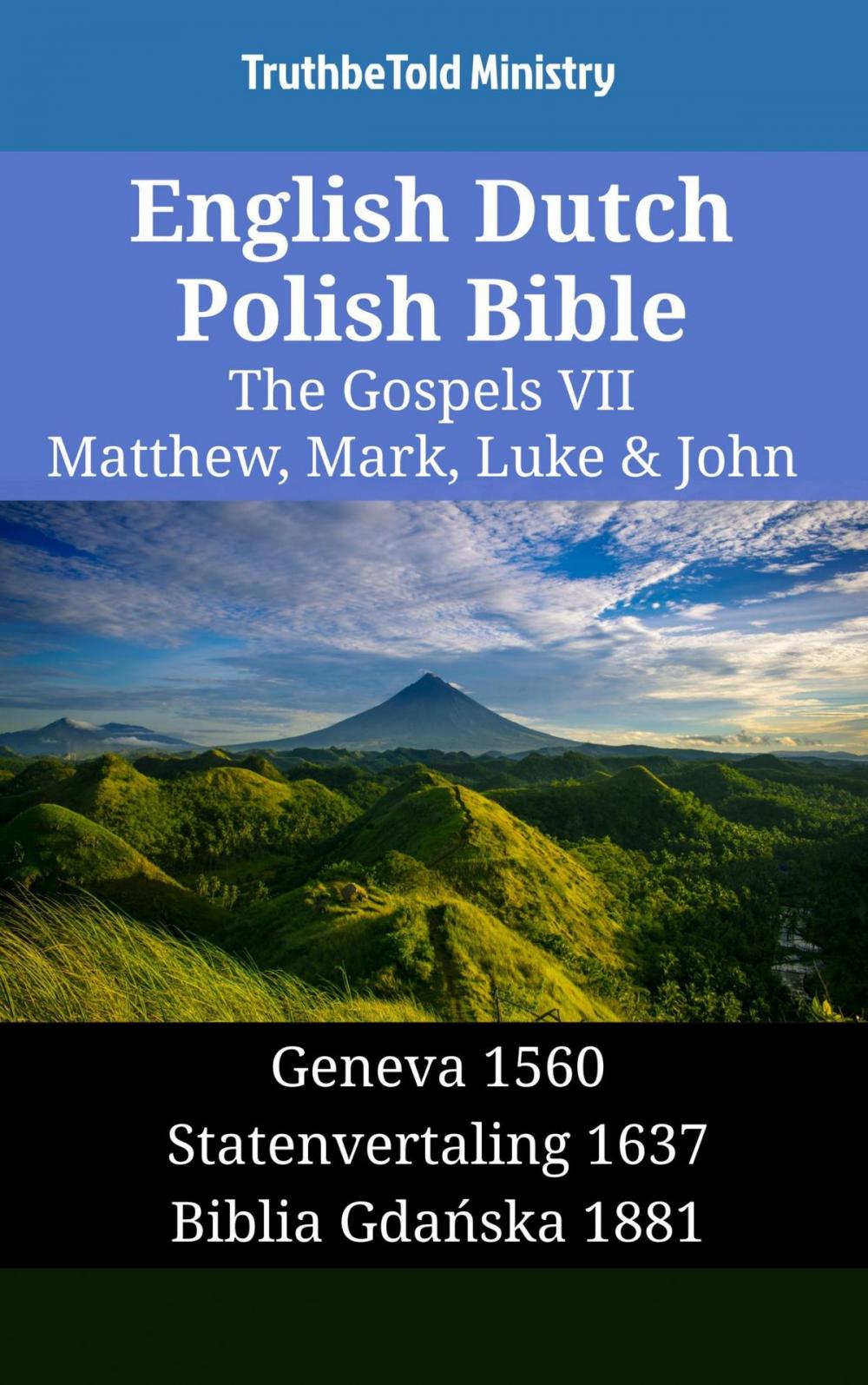 Big bigCover of English Dutch Polish Bible - The Gospels VII - Matthew, Mark, Luke & John