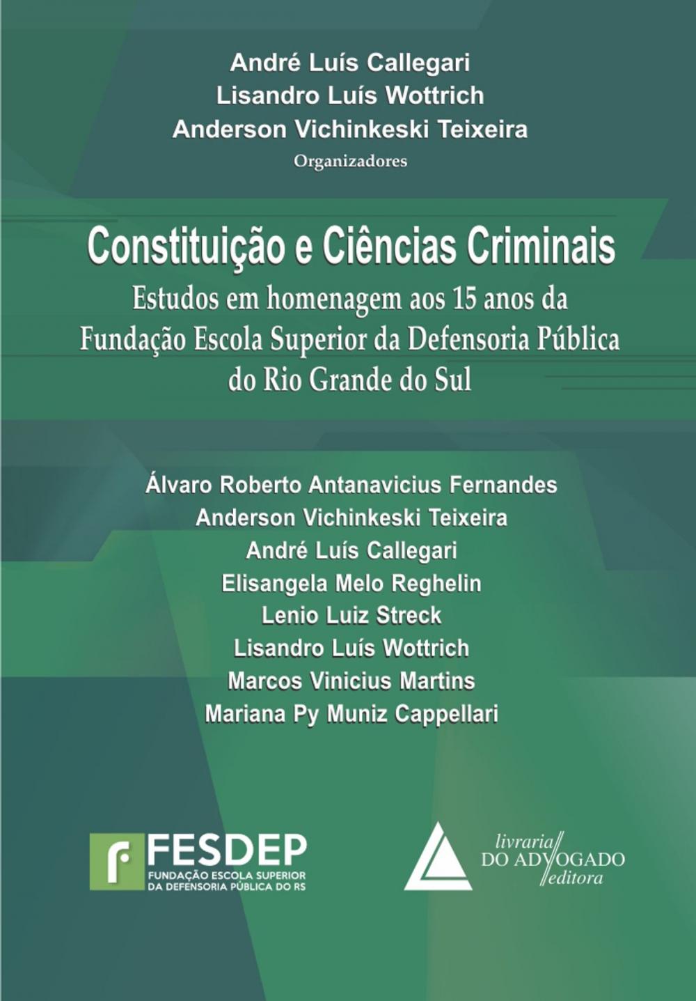 Big bigCover of Constituição e Ciências Criminais