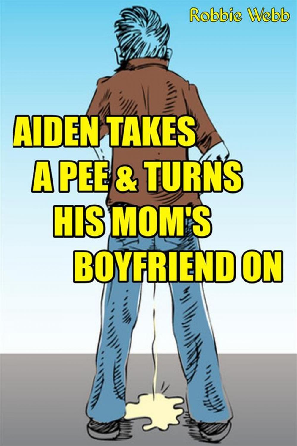 Big bigCover of Aiden(18) Takes A Pee & Turns His Mom's Boyfriend On