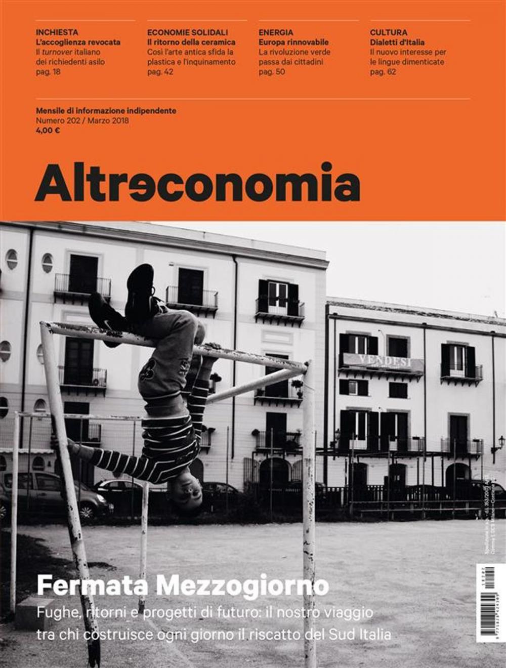 Big bigCover of Altreconomia 202 - Marzo 2018