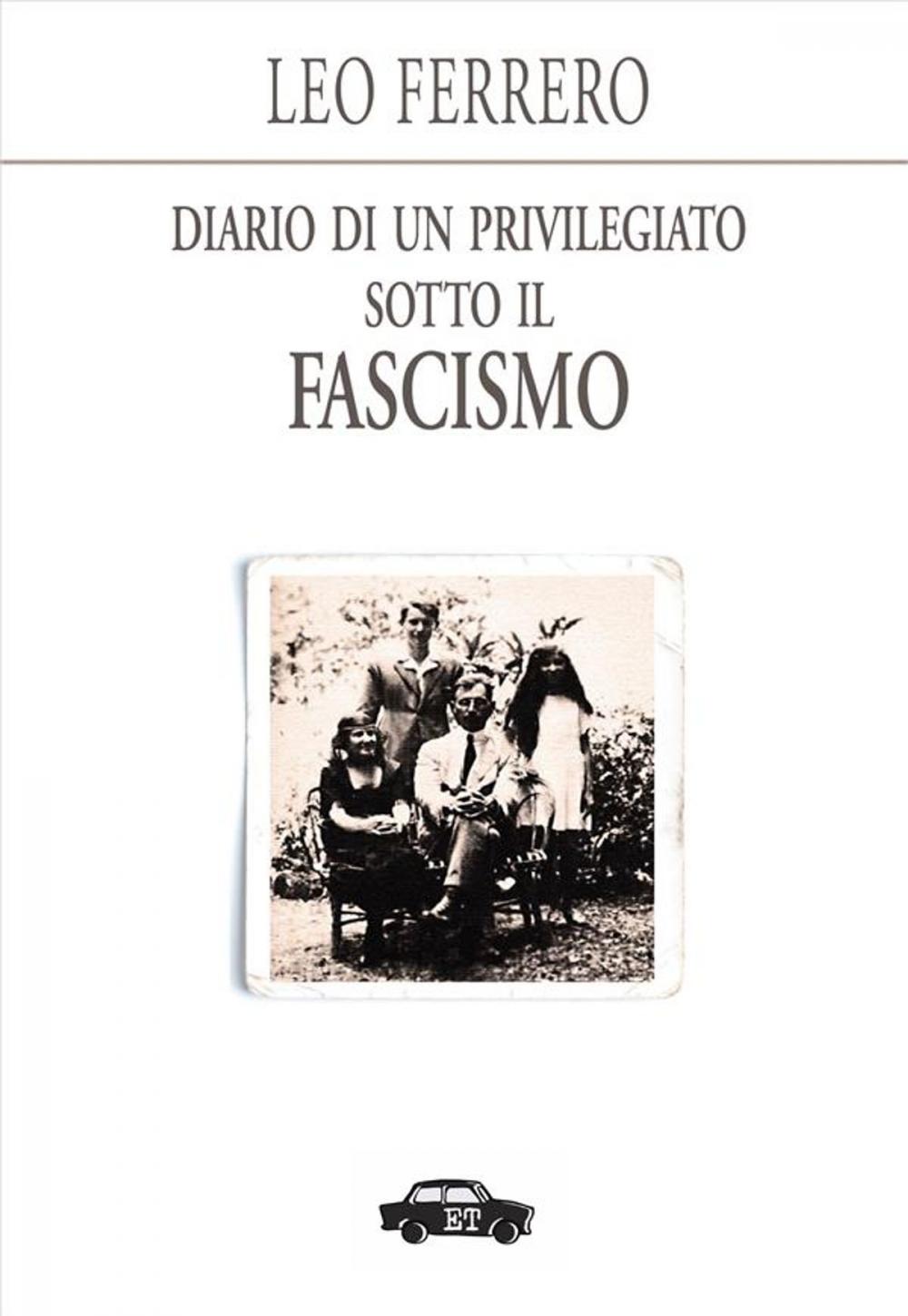 Big bigCover of Diario di un privilegiato sotto il fascismo