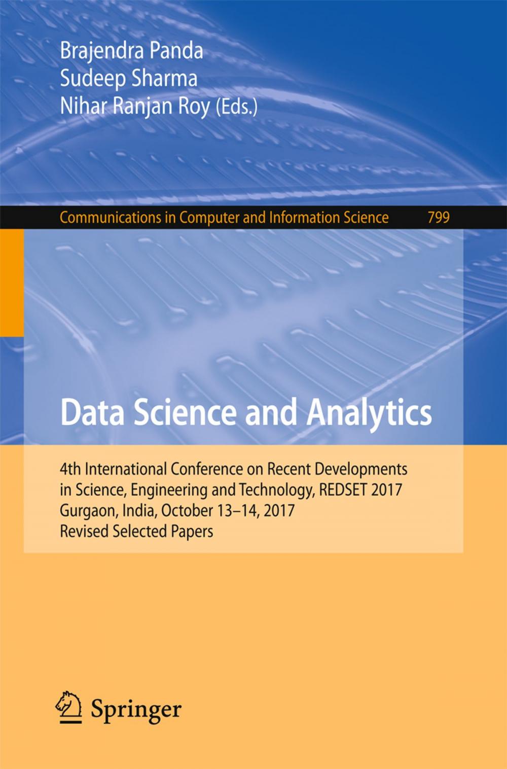 Big bigCover of Data Science and Analytics