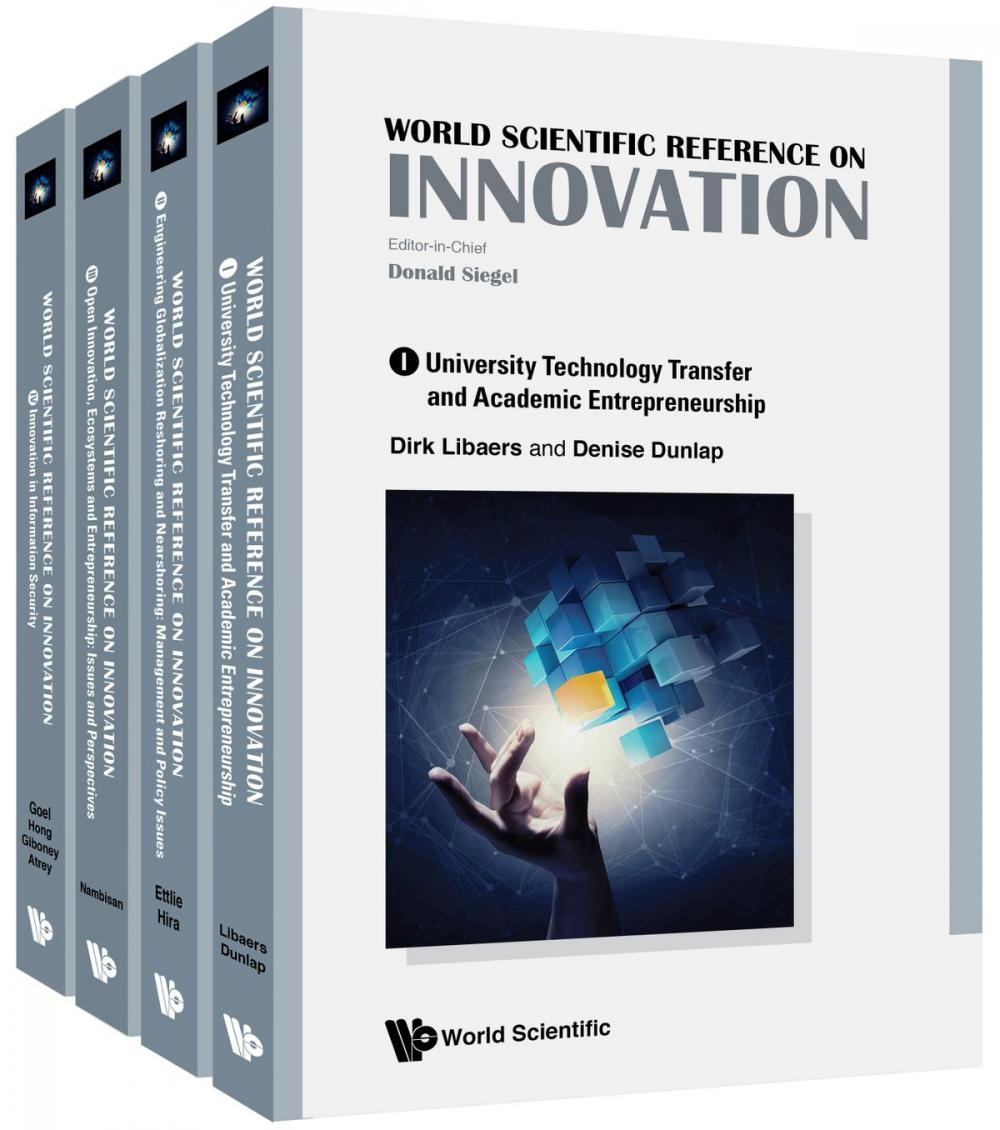 Big bigCover of World Scientific Reference on Innovation