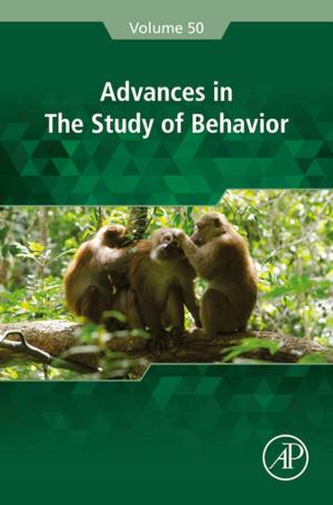 Cover of the book Advances in the Study of Behavior by E R Unanue, Javier A. Carrero