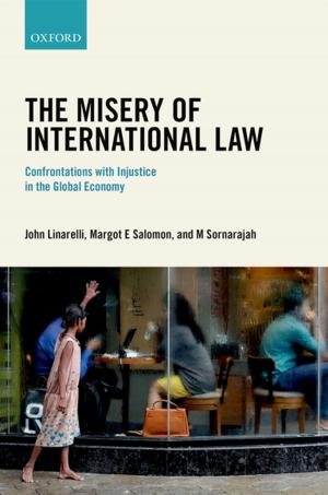 Cover of the book The Misery of International Law by John Guillebaud, Anne MacGregor