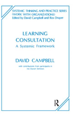 Cover of the book Learning Consultation by Jan Mosedale