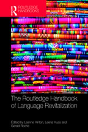Cover of the book The Routledge Handbook of Language Revitalization by Qing Zhang