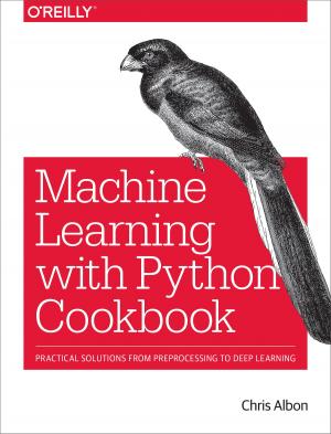 Book cover of Machine Learning with Python Cookbook