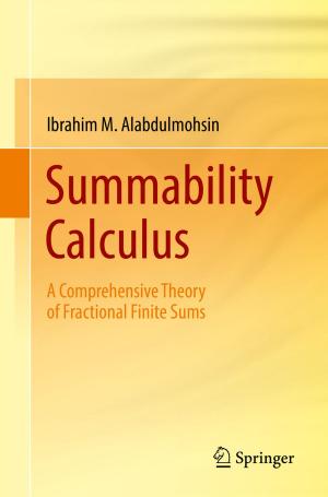 Cover of the book Summability Calculus by Reza N. Jazar