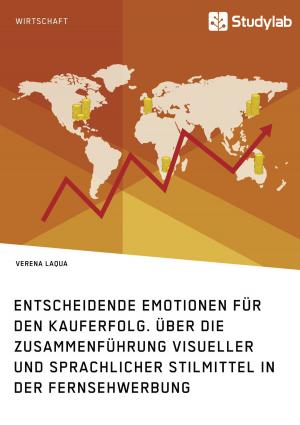 Cover of the book Entscheidende Emotionen für den Kauferfolg. Über die Zusammenführung visueller und sprachlicher Stilmittel in der Fernsehwerbung by Erika Steinbruckner