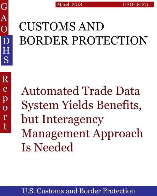 Cover of the book CUSTOMS AND BORDER PROTECTION by Hugues Dumont, Hugues DUMONT