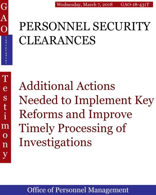 Cover of the book PERSONNEL SECURITY CLEARANCES by Hugues Dumont, Hugues DUMONT