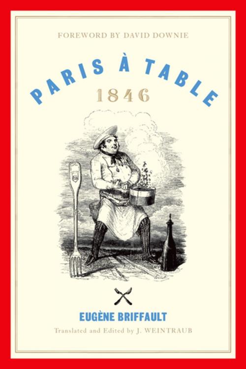 Cover of the book Paris à Table by Eugène Briffault, Oxford University Press