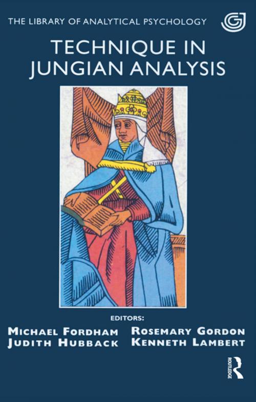 Cover of the book Technique in Jungian Analysis by , Taylor and Francis