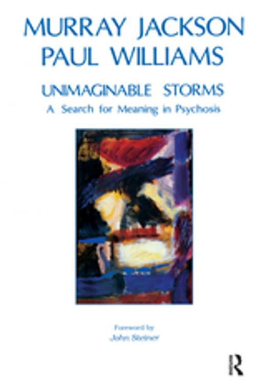 Cover of the book Unimaginable Storms by Murray Jackson, Paul Williams, Taylor and Francis