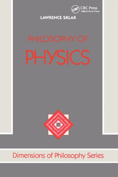 Cover of the book Philosophy Of Physics by Lawrence Sklar, CRC Press