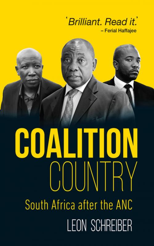 Cover of the book Coalition Country by Leon Schreiber, Tafelberg