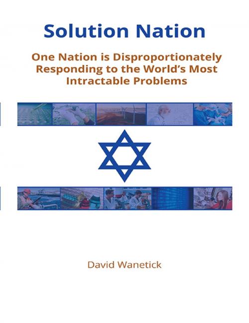 Cover of the book Solution Nation: One Nation is Disproportionately Responding to the World's Most Intractable Problems by David Wanetick, Business Development Academy