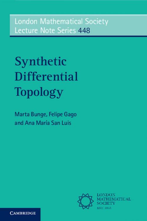 Cover of the book Synthetic Differential Topology by Marta Bunge, Felipe Gago, Ana María San Luis, Cambridge University Press